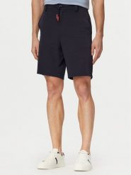 Guess Szorty materiałowe M6GD36 W2169 Granatowy Regular Fit. Niebieskie szorty męskie Guess, z aplikacjami, z materiału. Za 434.99 zł.