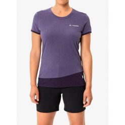 Koszulka szybkoschnąca damska Vaude Sveit Shirt. Zielone bluzki damskie Vaude, bez wzorów, sportowe, bez kołnierzyka, bez ramiączek. Za 156.99 zł.