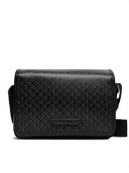 Calvin Klein Saszetka Emblem Aop Coated Small Flap Mes LV04D3396G Czarny. Czarne saszetki i nerki męskie Calvin Klein, ze skóry. Za 409.99 zł.