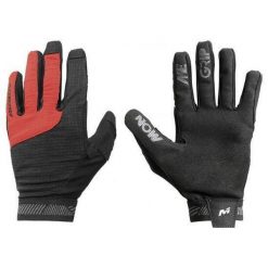 Rękawiczki rowerowe Massi Single Track. Czarne rękawiczki męskie MASSI, bez wzorów, z materiału. Za 160.00 zł.