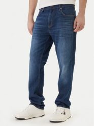Guess Jeansy M6GA31 D1089 Niebieski Straight Leg. Niebieskie jeansy męskie Guess, z bawełny. Za 669.99 zł.