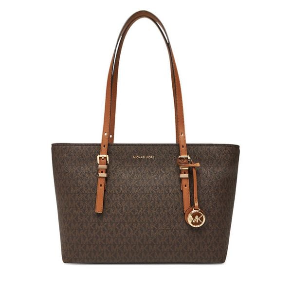 Torebka MICHAEL Michael Kors. Brązowe shopperki damskie MICHAEL Michael Kors, bez wzorów, bez dodatków. Za 899.99 zł.