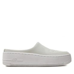 Klapki Nike. Szare klapki damskie Nike, bez wzorów, bez obcasa, bez zapięcia. Za 519.99 zł.