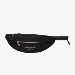 Saszetka nerka turystyka unisex Swedemount Trail Waistbag wodoodporna. Czarne saszetki i nerki męskie SWEDEMOUNT, bez wzorów. W wyprzedaży za 72.00 zł.