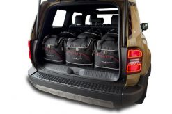 Torby Do Bagażnika Toyota Land Cruiser 2024+ 6Szt Kjust. Czarne torby podróżne damskie KJUST, bez wzorów, z kauczuku. Za 1,807.00 zł.