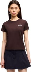 Puma Koszulka damska Puma ESS Small No.1 Logo Tee(s) ciemnobrązowa 682373 33 L. Brązowe bluzki damskie Puma, l, bez wzorów, bez kołnierzyka, bez ramiączek. Za 96.11 zł.