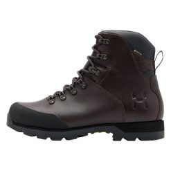 Buty trekkingowe Haglöfs Haglöfs Solid Pro 2 GTX Mid. Brązowe obuwie trekkingowe damskie Haglöfs, bez zapięcia. Za 1,275.30 zł.