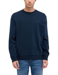 Męska Bluza Nierozpinana Mustang Style Clio Dark Sapphire 1016254 4136. Niebieskie bluzy męskie Mustang, m, bez wzorów, bez ramiączek, bez kaptura. Za 149.99 zł.