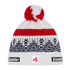Czapka Eisbar Norrak Pompon MÜ SA. Białe czapki damskie Eisbar, bez wzorów, z wełny, sportowe. Za 219.90 zł.