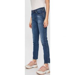 Diesel - Jeansy Babhila. Niebieskie jeansy damskie Diesel, bez wzorów, z bawełny. Za 649.90 zł.