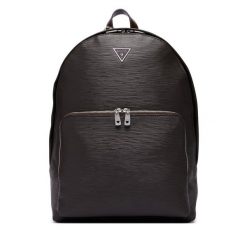 Plecak Guess. Brązowe plecaki męskie Guess, z aplikacjami, sportowe. Za 420.99 zł.