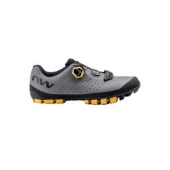 Buty rowerowe MTB gravel NORTHWAVE Hammer Plus szary SPD. Szare buty zimowe męskie Northwave, bez wzorów, bez obcasa, bez zapięcia. Za 519.99 zł.
