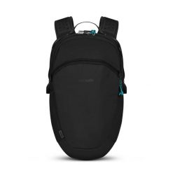 Plecak antykradzieżowy Pacsafe ECO Backpack 18L Econyl. Czarne plecaki damskie Pacsafe, bez wzorów, sportowe. Za 760.99 zł.