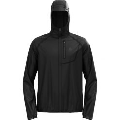 Kurtka wodoodporna męska ODLO Zeroweght Dual Dry PK Waterproof Jacket. Czarne kurtki męskie ODLO, m, bez wzorów, z elastanu, z kapturem, do biegania. Za 1,299.99 zł.