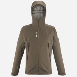 Kurtka trekkingowa męska MILLET Seneca Gtx 3L Jkt M. Brązowe kurtki męskie Millet, na zimę, l, bez wzorów, z gore-texu, z kapturem, trekkingowe, gore-tex. Za 1,291.00 zł.