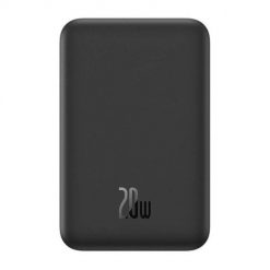 Magnetyczny mini powerbank Baseus 5000mAh 20W (czarny). Czarne powerbanki Baseus. Za 119.00 zł.