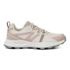 Damskie lekkie buty sportowe Leighton. Białe obuwie trekkingowe damskie Regatta, z materiału, bez zapięcia. Za 241.50 zł.