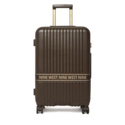 Walizka średnia Nine West. Brązowe walizki damskie Nine West, bez wzorów, średnie. Za 359.99 zł.