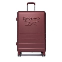 Walizka duża Reebok. Czerwone walizki damskie Reebok, bez wzorów, duże. Za 299.99 zł.
