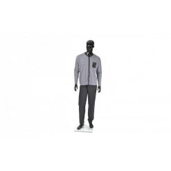 Piżama męska rozm. M zapinana wzór Massana. Szare piżamy męskie Massana Homewear, m, bez wzorów, z bawełny, bez kołnierzyka, bez ramiączek, długie. Za 329.00 zł.