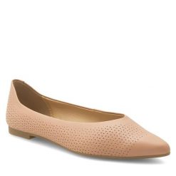 Baleriny Lasocki. Czerwone balerinki damskie Lasocki, bez wzorów, bez obcasa, bez zapięcia. Za 159.99 zł.
