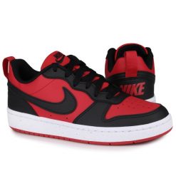 Buty młodzieżowe sportowe sneakersy Nike COURT BOROUGH LOW RECRAFT. Biała obuwie sportowe damskie Nike, bez wzorów, bez zapięcia, trekkingowe, Nike Court. W wyprzedaży za 239.00 zł.