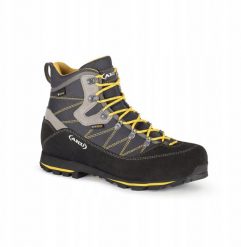 Buty trekkingowe męskie Aku M'S TREKKER LITE III GTX, anthracite/ mustard, 41.5. Żółte trekkingi męskie Aku, bez zapięcia. Za 687.87 zł.