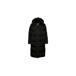 Kurtka parka damska z kapturem Superdry Longline. Czarne kurtki damskie Superdry, na zimę, l, bez wzorów, z materiału, z kapturem. Za 804.30 zł.