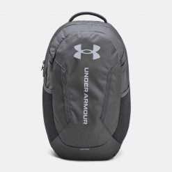 Plecak sportowy miejski szkolny Under Armour Hustle 6 29 litrów. Szare plecaki męskie Under Armour, bez wzorów, sportowe. Za 186.99 zł.