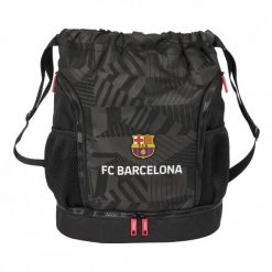 FC Barcelona plecak sportowy Gym Backpack czarny. Czarne plecaki męskie FC BARCELONA, bez wzorów, z materiału, sportowe. Za 242.20 zł.