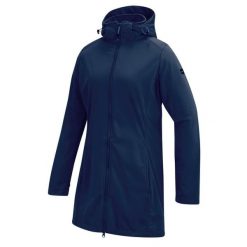 Damska kurtka softshell Carisbrooke z długim rękawem i kapturem, wodoodporna. Niebieskie kurtki sportowe damskie Regatta, m, bez wzorów, z materiału, bez ramiączek, z kapturem, trekkingowe. Za 299.99 zł.