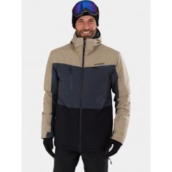 Kurtka Narciarska Męska Fundango Horatio. Brązowe kurtki sportowe męskie FUNDANGO, na zimę, m, bez wzorów, bez kaptura, narciarskie. Za 599.90 zł.