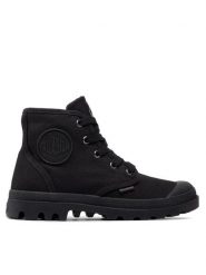 Palladium Trapery Pampa HI 92352-060 Czarny. Czarne trapery damskie Palladium, z materiału, bez zapięcia. Za 259.99 zł.