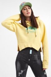 Bluza z kapturem damska DSQUARED2. Bluzy damskie Dsquared2, xs, bez wzorów, bez ramiączek, z kapturem. W wyprzedaży za 1,396.85 zł.
