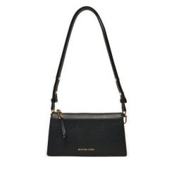 Torebka MICHAEL Michael Kors. Czarne listonoszki damskie MICHAEL Michael Kors, bez wzorów, bez dodatków. Za 529.99 zł.