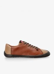 Buty outdoor męskie Camper Twins. Brązowe trekkingi męskie Camper, z materiału, bez zapięcia. Za 647.89 zł.