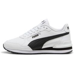 Adidasy Puma St Runner V4 L Jr, Kobiety. Białe obuwie sportowe damskie Puma, bez wzorów, ze skóry ekologicznej, bez zapięcia. Za 290.00 zł.