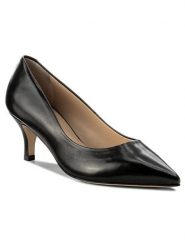 Solo Femme Szpilki 48901-02-A19/E45-04-00 Czarny. Czarne szpilki damskie Solo Femme, bez wzorów, ze skóry, bez obcasa, na szpilce, bez zapięcia. Za 339.99 zł.