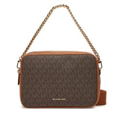 Torebka MICHAEL Michael Kors. Brązowe listonoszki damskie MICHAEL Michael Kors, bez wzorów, bez dodatków. Za 569.99 zł.