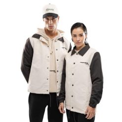 Męska kurtka Rayo Club Lifestyle Siroko RC Cancha Off-White. Białe kurtki męskie SIROKO, l, bez wzorów, z tkaniny, biznesowe, bez kaptura. Za 295.00 zł.