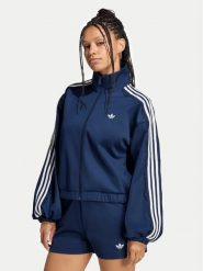 Adidas Bluza Lace Oversized Archive Track Top LG4277 Niebieski Regular Fit. Niebieskie bluzy damskie Adidas, xs, bez wzorów, z syntetyku, bez ramiączek, bez kaptura. Za 399.99 zł.
