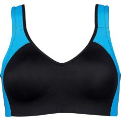 Biustonosz sportowy, średni stopień podtrzymywania biustu. Czerwone bielizna sportowa damska bonprix, bez wzorów. Za 107.99 zł.