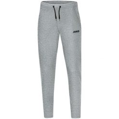 Damskie spodnie dresowe Jako jogging Bases. Szare spodnie sportowe damskie Jako, bez wzorów, z dresówki, sportowe, długie, do biegania. Za 262.50 zł.