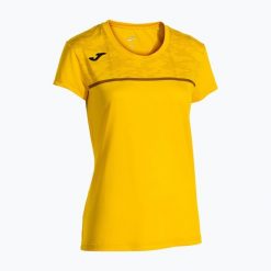 Koszulka do biegania damska Joma Record III. Żółte koszulki sportowe damskie Joma, s, bez wzorów, bez ramiączek, do biegania. Za 89.99 zł.
