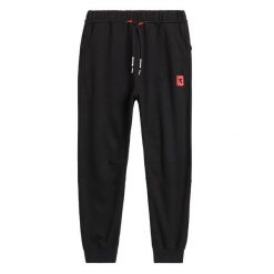 Spodnie dresowe męskie DIADORA JOGGER PANT URBANITY. Czarne spodnie sportowe męskie Diadora, m, bez wzorów, z dresówki, trekkingowe. Za 139.99 zł.