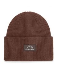 Kappa Czapka KAP-U3-001-AW24 Brązowy. Brązowe czapki damskie Kappa, na zimę, bez wzorów, z poliesteru. Za 59.99 zł.