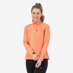Kurtka wiatrówka do biegania damska Rogelli Core. Żółte kurtki sportowe damskie Rogelli, na zimę, l, bez wzorów, z poliesteru, bez ramiączek, bez kaptura, do biegania. Za 227.00 zł.