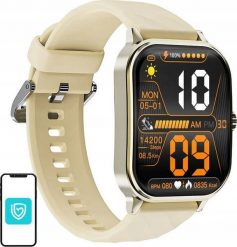 Smartwatch Blitzwolf Smartwatch Blitzwolf BW-HL5 (złoty). Żółte zegarki smartwatch BlitzWolf, bez wzorów. Za 131.75 zł.