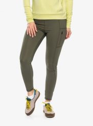 Legginsy damskie Craghoppers NosiLife Adeena. Zielone legginsy damskie Craghoppers, bez wzorów, z materiału. Za 399.29 zł.