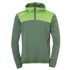 Bluza emotion 2.0 Kempa Quarter Zip. Zielone bluzy męskie Kempa, xl, bez wzorów, sportowe, bez ramiączek, bez kaptura. Za 183.70 zł.